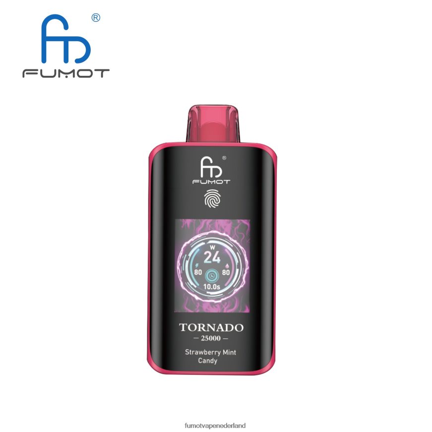Fumot Vape Price | Fumot Tornado 25000 wegwerpdamp Aardbeienmunt snoep Z8D06Z15