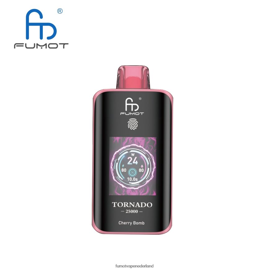 Fumot Vape Review | Fumot Tornado 25000 wegwerpdamp kersen bom Z8D06Z4