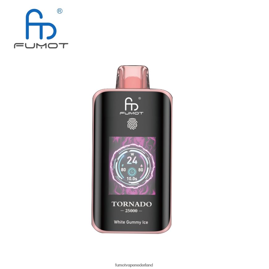 Fumot Vape Review | Fumot Tornado 25000 wegwerpdamp wit gomachtig ijs Z8D06Z14