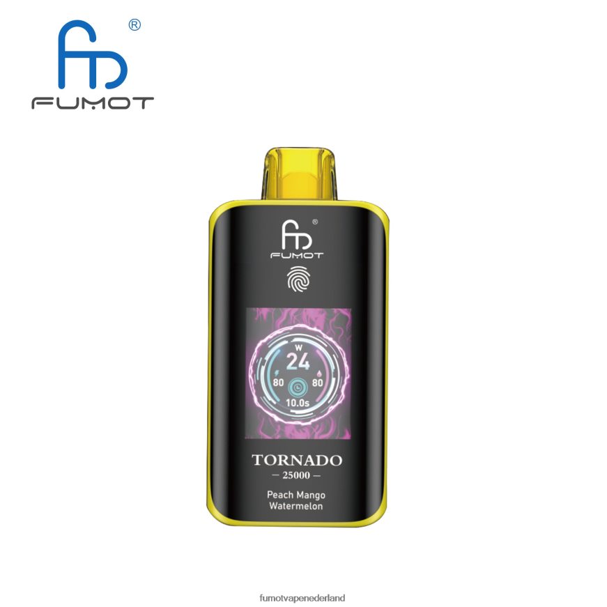 Fumot Vape Sale | Fumot Tornado 25000 wegwerpdamp perzik-mango-watermeloen Z8D06Z9