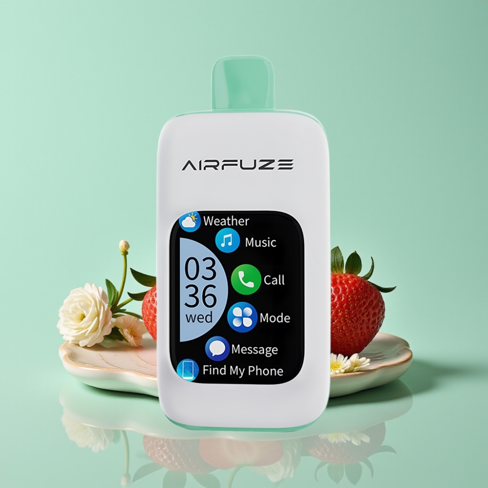 AirFuze Smart Pod 30000 Puffs Disposable Touchscreen 5% Nicotine Strawberry Summertime