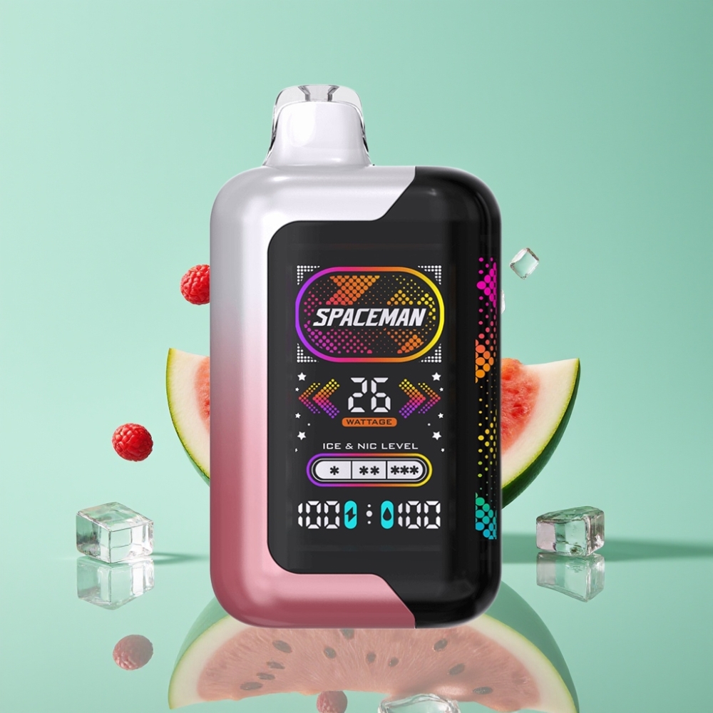 SMOK SPACEMAN SP40000 Zero Nicotine Disposable Vape 20ml 0% Watermelon Ice