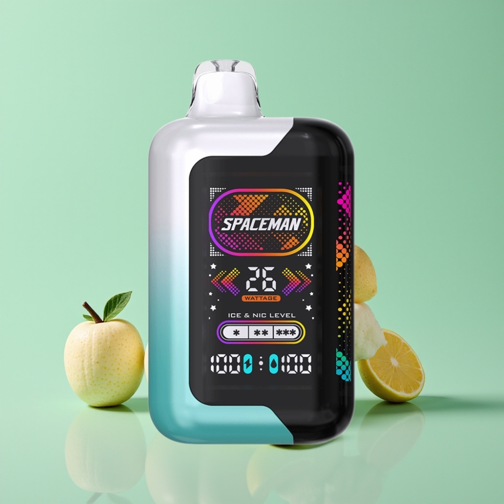 SMOK SPACEMAN SP40000 Zero Nicotine Disposable Vape Fresh Mint 20ml 1000mAh