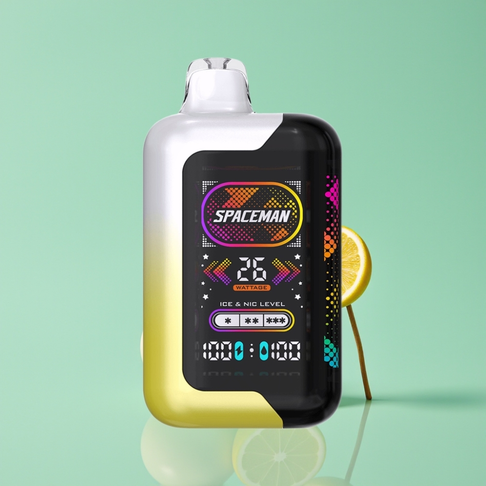 SMOK SPACEMAN SP40000 Zero Nicotine Disposable Vape Lemon Pop 20ml 1000mAh