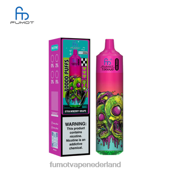 Fumot Flavors - Fumot Tornado 30K muziek aardbei druif 2640R27