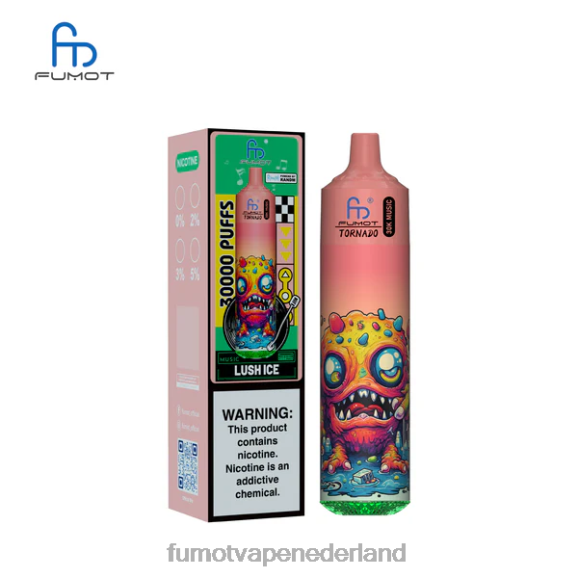 Fumot Flavors - Fumot Tornado 30K muziek weelderig ijs 2640R17