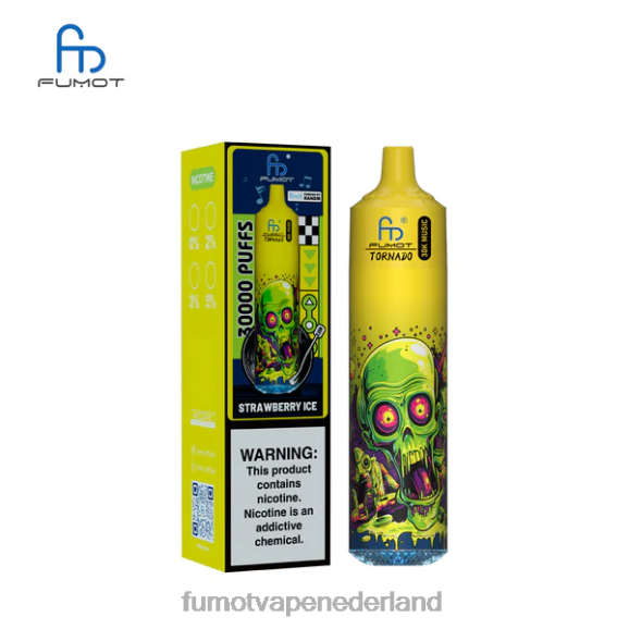 Fumot Netherlands - Fumot Tornado 30K muziek aardbeien ijs 2640R26