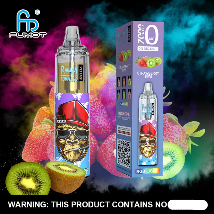 Fumot Store - Fumot Tornado 7000 wegwerp-vape-pen 0% - 14 ml (1 stuk) 2P42550 vimto verpletteren