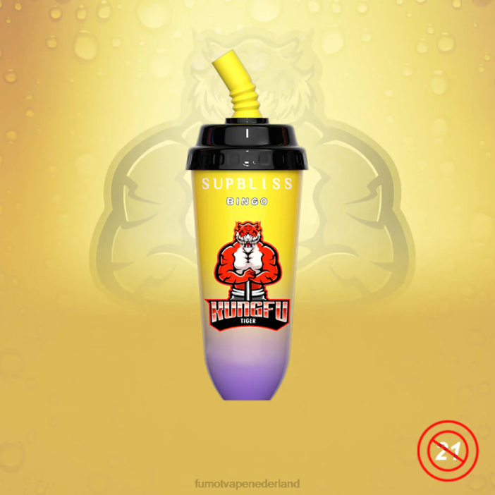 Fumot Netherlands - Fumot Supbliss Bingo 16ml 8000 wegwerp vape pod-apparaat (1 stuk) 2P42406 Sakura-druif